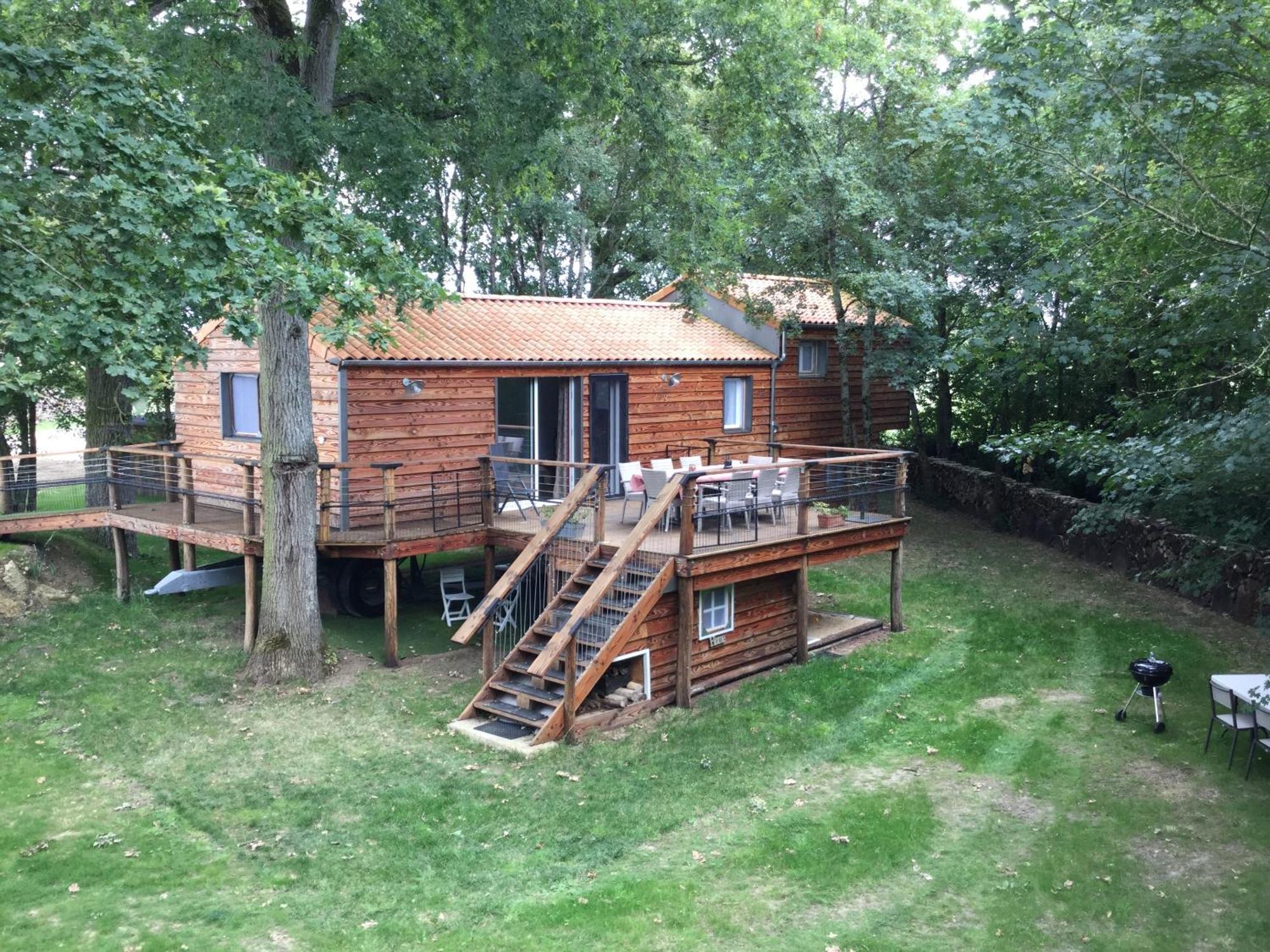 Colibri Loc - Insolite - 3 Etoiles - Parc - Etang - Familles - Soiree Ok Brigne Exterior photo